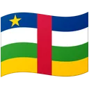 Flag: Central African Republic