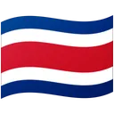 Flag: Costa Rica