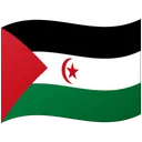 Flag: Western Sahara