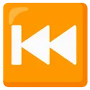 Black Left-Pointing Double Triangle with Vertical Bar