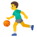 Man Bouncing Ball