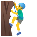 Man Climbing