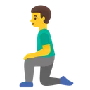 Man Kneeling