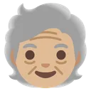 Older Person: Medium-Light Skin Tone