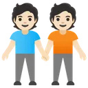 People Holding Hands: Light Skin Tone