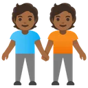 People Holding Hands: Medium-Dark Skin Tone
