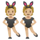 토끼 귀를 한 사람들: 밝은 피부색