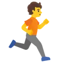 Person Running Facing Right