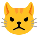 뾰루퉁한 고양이