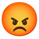 분노한 얼굴