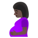 임산부: 어두운 피부 톤
