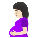 임산부: 밝은 피부 톤