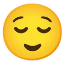 안심한 얼굴