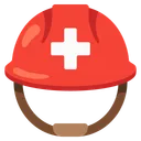 Helmet with White Cross