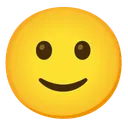 살짝 웃는 얼굴