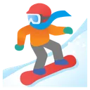 Snowboarder: Medium-Light Skin Tone