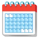Spiral Calendar Pad