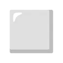 White Medium Square