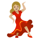 Woman Dancing: Medium-Light Skin Tone