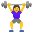 Woman Lifting Weights