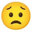 걱정스러운 얼굴