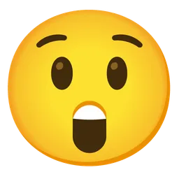 놀란 얼굴 — Google