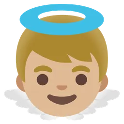 Baby Angel: Medium-Light Skin Tone — Google