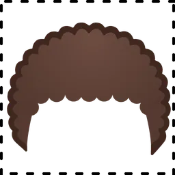 Emoji Component Curly Hair — Google