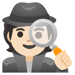 Detective: Light Skin Tone — Google