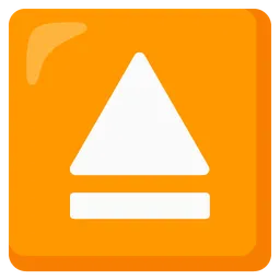 Eject Symbol — Google