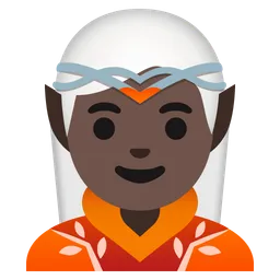 Elf: Dark Skin Tone — Google