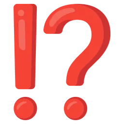Exclamation Question Mark — Google