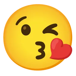 Face Throwing a Kiss — Google
