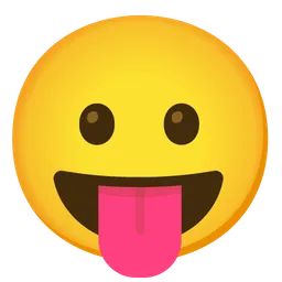 혀로 얼굴 — Google