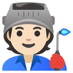 공장 근로자: 밝은 피부 톤 — Google