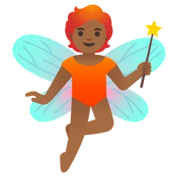 Fairy: Medium-Dark Skin Tone — Google