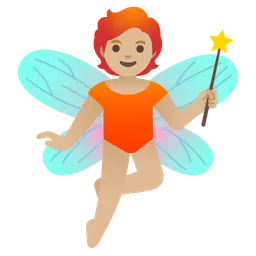 Fairy: Medium-Light Skin Tone — Google