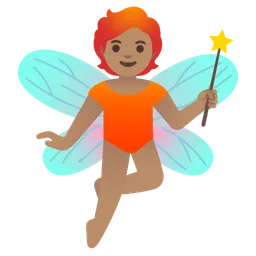 Fairy: Medium Skin Tone — Google