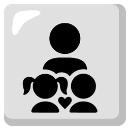Family: Man, Girl, Boy — Google