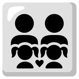 Family: Man, Man, Girl, Girl — Google
