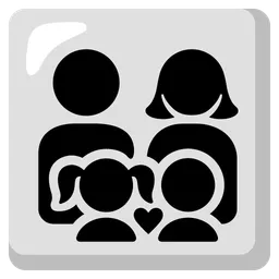 Family: Man, Woman, Girl, Boy — Google