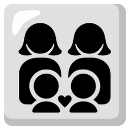 Family: Woman, Woman, Boy, Boy — Google