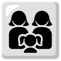Family: Woman, Woman, Girl — Google