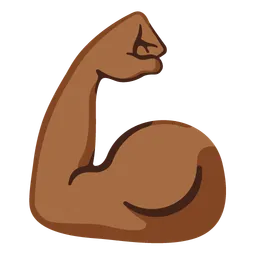 Flexed Biceps: Medium-Dark Skin Tone — Google