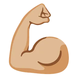 Flexed Biceps: Medium-Light Skin Tone — Google