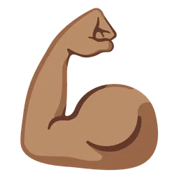 Flexed Biceps: Medium Skin Tone — Google