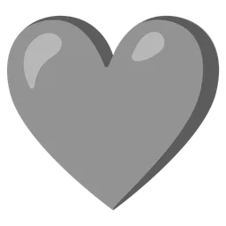 Grey Heart — Google