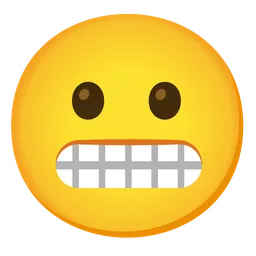 Grimacing Face — Google