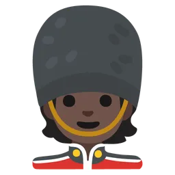 Guard: Dark Skin Tone — Google