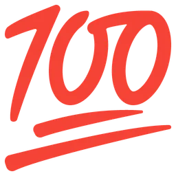 Hundred Points Symbol — Google